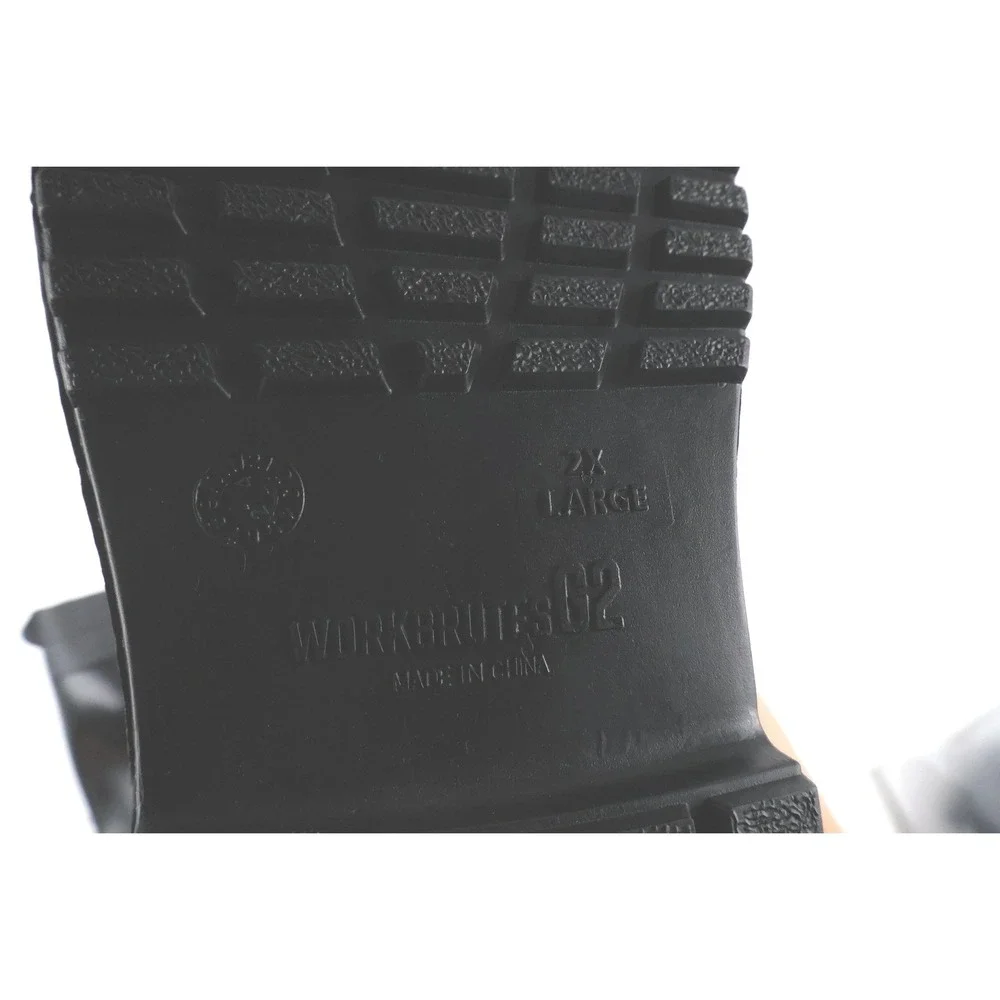 Tingley Workbrutes G2 17 Inch Overboots Black Solid 2XL PVC NEW